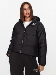 Puma Kurtka puchowa Classics 621692 Czarny Regular Fit. Czarne kurtki Puma, na zimę, m, bez wzorów, z puchu, bez kaptura. Za 239.99 zł.