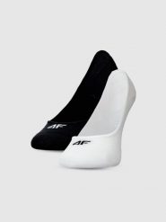 4F Skarpetki casual niewidoczne (2-pack) damskie - multikolor 35-38. Skarpetki 4f, bez wzorów, z bawełny. Za 39.99 zł.