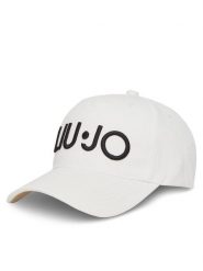 Liu Jo Czapka z daszkiem VA5201 T0300 Biały. Białe czapki z daszkiem Liu Jo, bez wzorów, z materiału. Za 129.99 zł.
