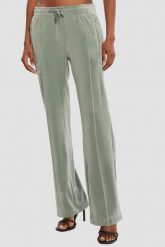 JUICY COUTURE Zielone damskie spodnie z cyrkoniami Tina, Rozmiar XS. Zielone spodnie dresowe Juicy Couture, bez wzorów, z dresówki. W wyprzedaży za 331.99 zł.