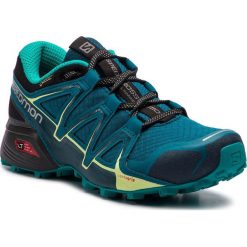Buty SALOMON - Speedcross Vario 2 Gtx W GORE-TEX 404675 20 V0 Deep Lagoon/Black/Tropical Green. Zielone buty do biegania Salomon, bez wzorów, z gore-texu, bez zapięcia, do biegania, salomon speedcross, gore-tex. W wyprzedaży za 399.00 zł.