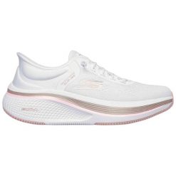 Buty do biegania damskie SKECHERS Go Run Elevate 2.0 Banyan. Białe buty do biegania Skechers, bez wzorów, bez zapięcia, do biegania. Za 439.00 zł.