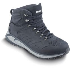 Buty trekkingowe damskie MEINDL Korfu Walker Lady Mid. Niebieskie trekkingi MEINDL, bez wzorów, z gore-texu, bez zapięcia, trekkingowe, gore-tex. Za 908.65 zł.