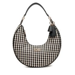 Torebka Guess. Czarne torebki klasyczne Guess, z aplikacjami, klasyczne, bez dodatków. Za 489.99 zł.