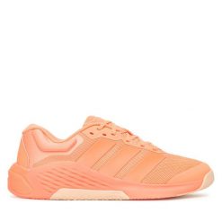 Buty na siłownię adidas. Brązowe buty treningowe adidas, bez wzorów, bez zapięcia, na fitness i siłownię. Za 569.99 zł.
