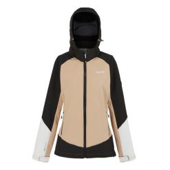 Kurtka Damska Desoto X Soft Shell. Czerwone kurtki Regatta, m, bez wzorów, z elastanu, z kapturem. Za 166.99 zł.