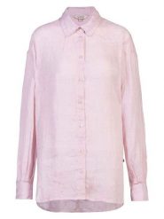 Herrlicher Lniana koszula w kolorze jasnoróżowym rozmiar: XS. Różowe koszule Herrlicher, xs, bez wzorów, ze lnu, bez kołnierzyka, bez ramiączek. Za 208.99 zł.