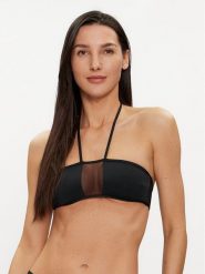 Calvin Klein Swimwear Góra od bikini KW0KW02326 Czarny. Czarne bikini Calvin Klein Swimwear, bez wzorów, z syntetyku. Za 179.99 zł.