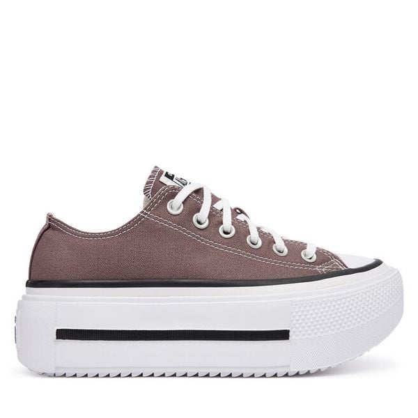 Trampki Converse. Brązowe trampki Converse, bez wzorów, retro, bez zapięcia. Za 399.99 zł.