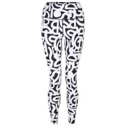 Legginsy Damskie Influential Graffiti. Białe legginsy Dare 2b, bez wzorów, sportowe. Za 65.99 zł.