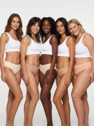 Prążkowane figi 5 pack - wielobarwny. Figi Sinsay, bez wzorów, prążkowane. Za 35.99 zł.