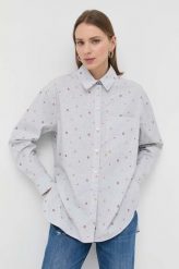 MAX&Co. koszula bawełniana x Tamagotchi damska relaxed z kołnierzykiem klasycznym. Koszule MAX&Co., bez wzorów, z bawełny, klasyczne, bez kołnierzyka, bez ramiączek. Za 889.99 zł.