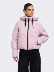 ONLY Kurtka zimowa w kolorze lawendowym rozmiar: L. Fioletowe kurtki ONLY, na zimę, l, bez wzorów, z puchu, bez kaptura. Za 150.95 zł.