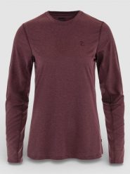 T-shirt Damski Fjallraven Abisko Day Hike LS W. Czerwone t-shirty sportowe Fjällräven, m, bez wzorów, z materiału, bez ramiączek, do biegania. Za 369.00 zł.
