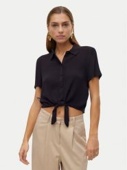 Vero Moda Koszula Menny 10303694 Czarny Relaxed Fit. Czarne koszule Vero Moda, l, bez wzorów, z wiskozy, bez kołnierzyka, bez ramiączek. Za 129.99 zł.