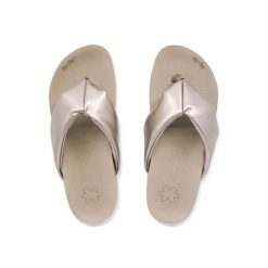 Japonki basenowe damskie Flip Flop Toe Fine. Szare japonki Flip Flop, bez wzorów. Za 91.00 zł.