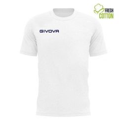 T-shirt Givova 100% bawełna Fresh White – 2XL. Białe t-shirty Givova, m, bez wzorów, z bawełny, sportowe, bez kołnierzyka, bez ramiączek. Za 59.82 zł.
