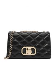 Nine West Torebka CEO-Siena-LDA8700 Czarny. Czarne kopertówki Nine West, bez wzorów, z materiału, wizytowe, bez dodatków. Za 169.99 zł.