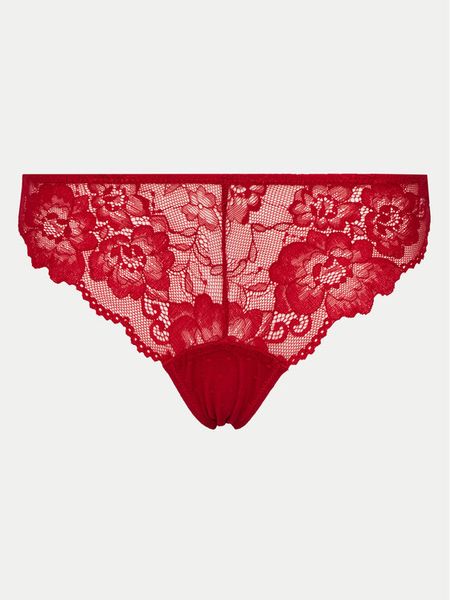 Ysabel Mora Stringi 10703 Czerwony. Czerwone stringi ysabel mora, bez wzorów, z nylonu. Za 39.99 zł.