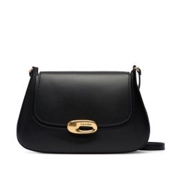 Torebka Calvin Klein. Czarne listonoszki Calvin Klein, bez wzorów, bez dodatków. Za 649.99 zł.