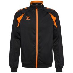 Kurtka z dresu Hummel Core 2.0. Brązowe kurtki Hummel, bez wzorów, z dresówki, sportowe, bez kaptura. Za 223.50 zł.