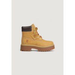 Buty alpinistyczne Kobieta TIMBERLAND 6 IN LACE WATERPROOF BOOT. Brązowe buty trekkingowe Timberland, bez wzorów, ze skóry, bez zapięcia, trekkingowe. Za 828.99 zł.