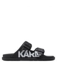 KARL LAGERFELD Klapki KL80978 Czarny. Czarne klapki KARL LAGERFELD, bez wzorów, z syntetyku, bez obcasa, bez zapięcia. Za 739.99 zł.