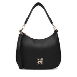 Torebka Nine West. Czarne torebki klasyczne Nine West, bez wzorów, klasyczne, bez dodatków. Za 229.99 zł.