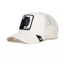 Czapka z daszkiem Goorin Bros. The Panther Trucker 101-0381-WHI. Białe czapki z daszkiem Goorin Bros, bez wzorów. Za 144.98 zł.