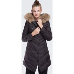 Kurtka damska. Czarne kurtki Wittchen, m, bez wzorów, z nylonu, bez kaptura. W wyprzedaży za 399.90 zł.