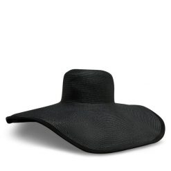 Kapelusz Max Mara Beachwear. Czarne kapelusze Max Mara Beachwear, bez wzorów. Za 689.99 zł.