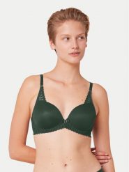 Triumph Biustonosz z fiszbiną Aura Spotlight 10216459 Zielony. Zielone biustonosze Triumph, bez wzorów, z syntetyku. Za 93.56 zł.