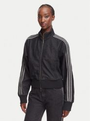 Adidas Bluza Firebird Denim Tracktop IB6917 Czarny Regular Fit. Czarne bluzy adidas, s, bez wzorów, z bawełny, bez ramiączek, bez kaptura. Za 369.99 zł.