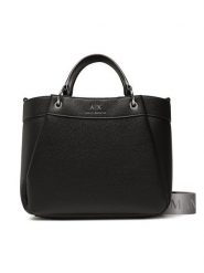 Armani Exchange Torebka 942911 CC783 00020 Czarny. Czarne torebki klasyczne Armani Exchange, bez wzorów, ze skóry, bez dodatków. Za 749.99 zł.