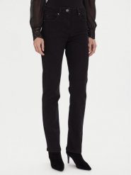 Morgan Jeansy 252-PASCAL2 Czarny Regular Fit. Czarne jeansy Morgan, bez wzorów, z bawełny. Za 299.99 zł.