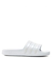 Adidas Klapki adilette Aqua Slides IF0894 Niebieski. Niebieskie klapki adidas, bez wzorów, z syntetyku, sportowe, bez obcasa, bez zapięcia. Za 109.99 zł.