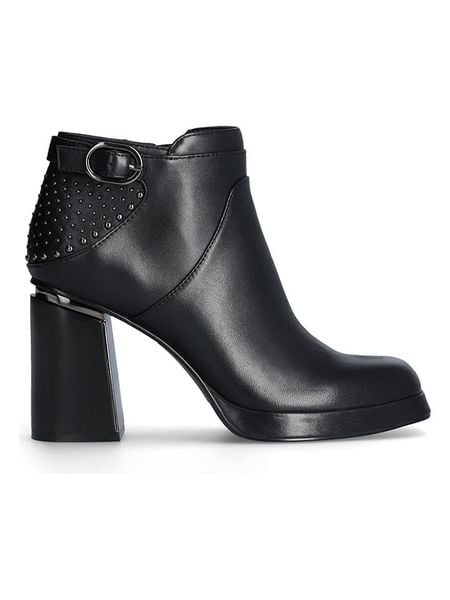 Liu Jo Skórzane botki w kolorze czarnym rozmiar: 41. Czarne botki Liu Jo, bez wzorów, eleganckie, bez obcasa, bez zapięcia. Za 421.95 zł.