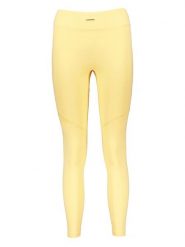 Gymshark Legginsy sportowe "Whitney V3" w kolorze żółtym rozmiar: L. Żółte legginsy Gymshark, bez wzorów, z materiału, sportowe. Za 83.42 zł.
