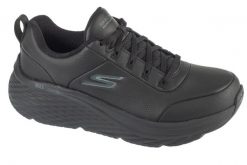 Buty sportowe damskie, Max Cushioning Elite 2.0 - Enhanced. Czarne buty treningowe Skechers, bez wzorów, z materiału, przed kostkę, bez zapięcia, trekkingowe. Za 439.99 zł.