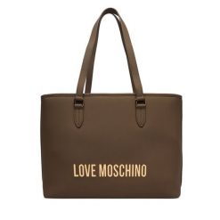 Torebka LOVE MOSCHINO. Brązowe torebki klasyczne Love Moschino, bez wzorów, bez dodatków. Za 1,049.00 zł.