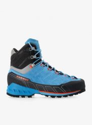 Buty w góry damskie Mammut Kento Tour High GTX. Niebieskie buty trekkingowe Mammut, z gore-texu, bez zapięcia. Za 1,032.30 zł.