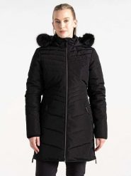 Dare 2b Płaszcz pikowany "Striking IIII" w kolorze czarnym rozmiar: 44. Czarne płaszcze Dare 2b, bez wzorów, bez kaptura. Za 204.48 zł.