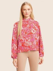 Miss goodlife Bluzka w kolorze różowym rozmiar: S. Różowe bluzki miss goodlife, s, bez wzorów, z wiskozy, bez kołnierzyka, bez ramiączek. Za 195.99 zł.