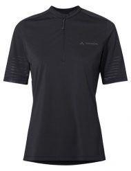 Koszulka damska Qimsa Pro HZ. Czarne t-shirty sportowe Vaude, bez wzorów, z materiału, bez ramiączek, na fitness i siłownię. Za 299.00 zł.