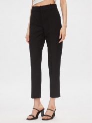Tommy Hilfiger Spodnie materiałowe Core WW0WW39723 Czarny Straight Fit. Czarne spodnie materiałowe Tommy Hilfiger, bez wzorów, z materiału. Za 519.99 zł.
