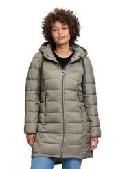 CARTOON Płaszcz pikowany w kolorze zielonym rozmiar: 42. Zielone płaszcze Cartoon, bez wzorów, bez kaptura. Za 209.33 zł.