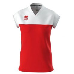 Koszulka damska Errea Bessy. Czerwone t-shirty sportowe ERREA, m, bez wzorów, z dżerseju, bez ramiączek, na fitness i siłownię. Za 149.50 zł.