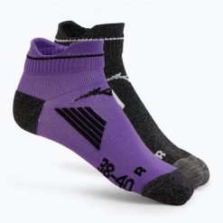 Skarpety Mizuno Active Training Mid 2. Fioletowe skarpetki Mizuno, bez wzorów. Za 38.99 zł.