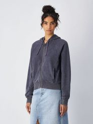 Champion Bluza w kolorze antracytowym rozmiar: M. Czarne bluzy z kapturem Champion, m, bez wzorów, bez kaptura. Za 144.92 zł.
