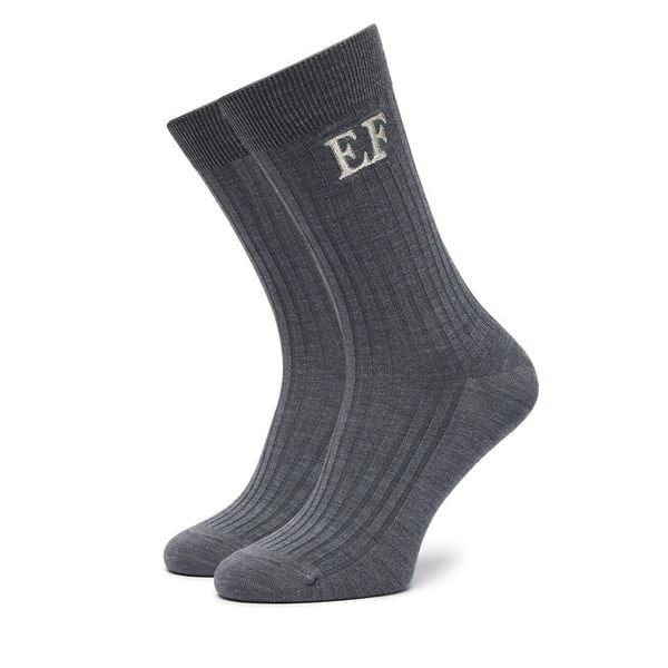 Skarpety długie Elisabetta Franchi. Szare skarpetki Elisabetta Franchi, bez wzorów. Za 389.99 zł.